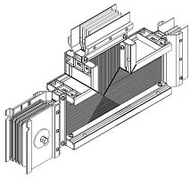 Секция T-образ. вверх 3200А Al 3L+N+PER IP55 тран. IEK LB-3200A4-35-F-TU
