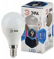 Лампа светодиодная P45-9w-840-E14 шар 720лм ЭРА Б0029042