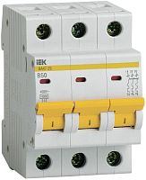 Выключатель автоматический модульный 3п B 50А 4.5кА ВА47-29 KARAT IEK MVA20-3-050-B