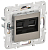 Розетка компьютерная двойн. RJ45 кат.5E SKANDY SK-K03N никель IEK SK-K20-1-K50
