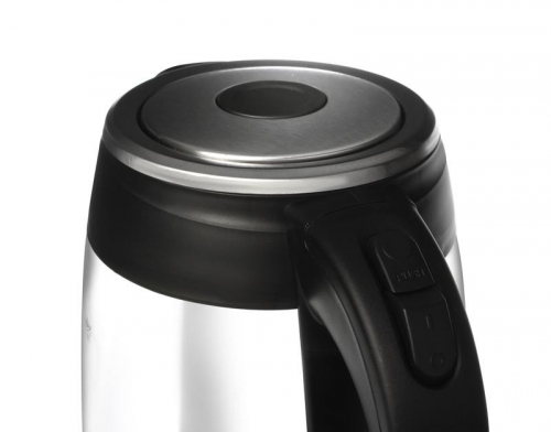 Чайник электрический SKG4710 1.8л 2200Вт серебр./черн. (корпус стекло) STARWIND 935480 фото 2