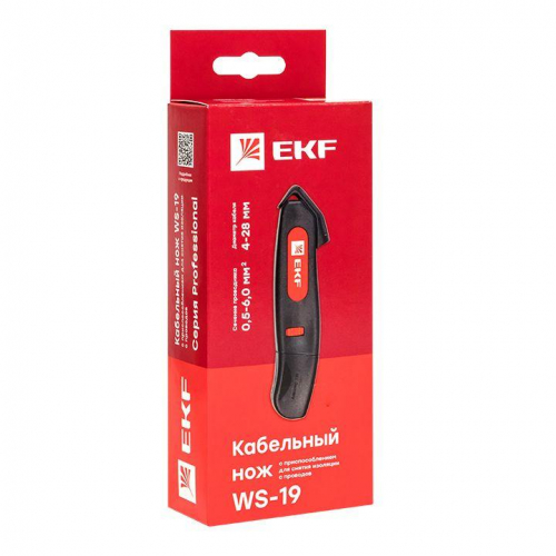 Нож кабельный WS-19 Professional EKF ws-19 фото 2