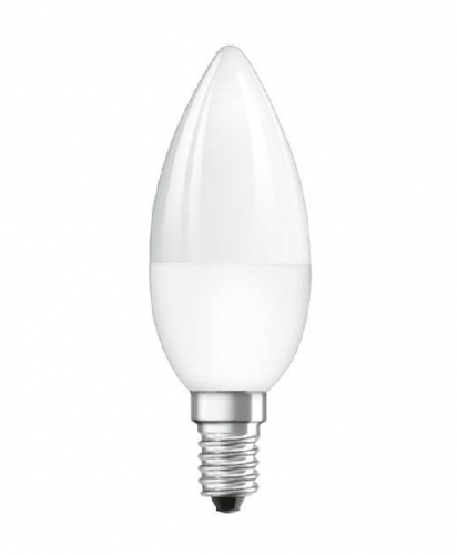 Лампа светодиодная LED STAR+ DIM с пультом B 25 4.5W/827 свеча 4.5Вт 2700К тепл. бел. E14 250лм 220-240В мат. пласт. OSRAM 4058075045736 фото 3
