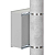 Комплект крепления на столб для цельного навесного шкафа из фибергласа Ш=500мм DKC CN5FB050