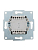 Выключатель 1-кл. 1п СП Karina 10А IP20 с подсветкой механизм черн. бархат LEZARD 707-4288-111