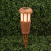 Светильник садовый ERASF22-35 "Факел бамбук" уличный на солнечн. батарее Эра Б0053383