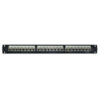 Патч-панель модульная 19дюйм 1U CAT6 24 порта RJ45 экранир. DKC RN6PPF24