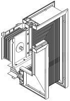 Секция Z-образ. вниз прав. 3200А Al 3L+N+PER IP55 тран. IEK LB-3200A4-35-F-ZDR