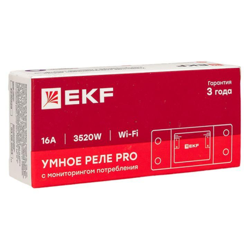 Реле Умное 16А PRO Wi-FI Connect EKF ss-16a-wf фото 6