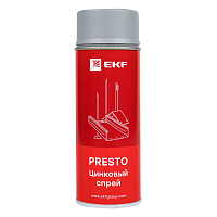 Спрей цинковый "Presto" 400мл EKF lp-zinc