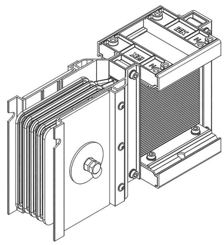 Секция концевая 5000А Al 3L+N+1/2PE НК IP55 тран. IEK LB-5000A5-25-F-EC