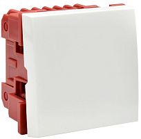 Переключатель проходной 1-кл. 2мод. СП 10А IP20 ВК4-21-00-П бел. PRIMER IEK CKK-40D-PO2-K01