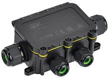 Коробка распределительная герметичная WTP-405 6 вводов IP68 IEK UWB10-X-450-41-06-68