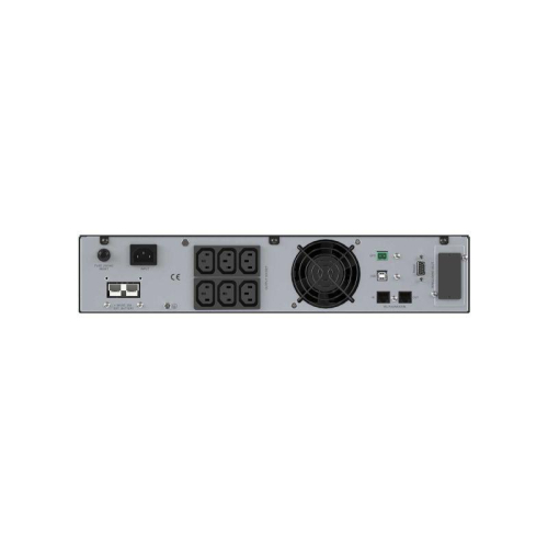 Источник бесперебойного питания онлайн для Small Rackmount 1000В.А/900Вт 1/1 6хIEC C13 EPO USB RS-232 Rack 2U без АКБ 9А.ч DKC SMALLR1A0PI фото 4
