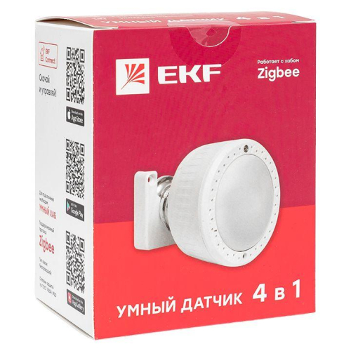 Датчик 4в1 умный Zigbee Connect EKF is-thpl-zb фото 5