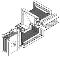 Секция Z-образ. вверх прав. 1000А Al 3L+N+1/2PE НК IP55 тран. IEK LB-1000A5-25-F-ZUR