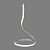 Светильник светодиодный декоративный Spiral Uno 2Вт 3000К 5В сереб. Rexant 609-031