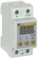 Реле напряжения РН-д 1ф 36мм 50А KARAT IEK IVR21-1-50