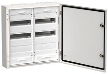 Корпус металлический ЩРн-72 (2х36) 585х570х140 IP54 бел. (одна дверь) TITAN 5 IEK TI5-50-N-2X036-54