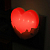 Светильник светодиодный NL-246 "Сердце" 220В ночник с выкл. красный Camelion 14266