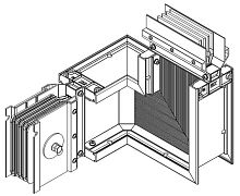 Секция Z-образ. прав. вверх 3200А Al 3L+N+PER IP55 тран. IEK LB-3200A4-35-F-ZRU