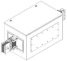 Секция центральная компенсац. 2500А Al 3L+N+PER IP55 тран. IEK LB-2500A4-35-F-GC