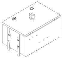 Коробка отбора мощности Plug-in без а/в 400А Al 3L+N+PER IP55 IEK LB-400A4-35-PB-KOM-Y0