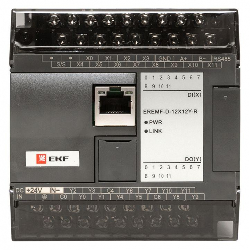 Модуль дискретного ввода/вывода EREMF 12/12 PRO-Logic EKF EREMF-D-12X12Y-R фото 5