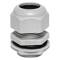 Сальник PG16 d10-14мм (d отверст. 21мм) IP54 (уп.2шт) PROxima EKF plc-pg-16-2-r