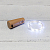 Гирлянда светодиодная "Роса" 2м 20LED бел. 0.1Вт IP20 с пробкой элементы питания 3хLR44 (в компл.) Neon-Night 302-025