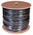 Кабель витая пара F/UTP кат.5e 4х2х24AWG solid PE OUTDOOR трос черн. (м) Rexant 01-0144