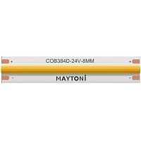 Лента светодиодная 24В COB 12Вт/м 3000К IP20 (уп.5м) Maytoni 201075