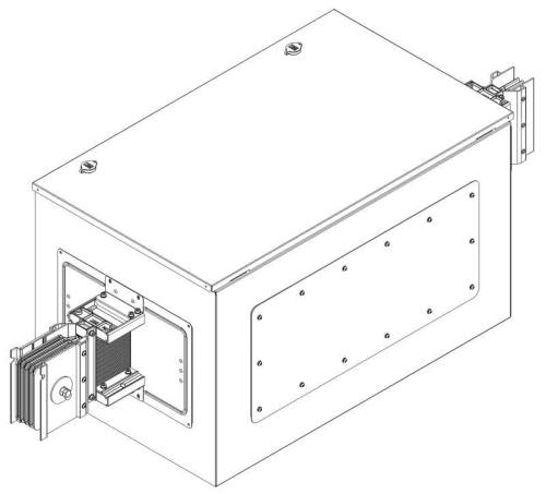 Секция центральная компенсац. 5000А Cu 3L+N+PER IP55 тран. IEK LB-5000C4-35-F-GC