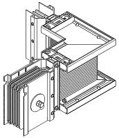 Секция угловая лев. н/уг. 630А Al 3L+N+PER IP55 тран. IEK LB-0630A4-35-F-LLG