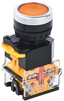 Кнопка D8-11T d22мм 1НО+1НЗ с фиксацией желт. KARAT IEK BBT30-11T-3-21-K05