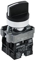 Переключатель LA167-BDF33 3 полож. 2НО черн. KARAT IEK BSW20-BDF33-4-24-67-3-K02