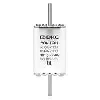 Предохранитель YON ножевого типа FG1 с одинарной индикацией 250А DKC 1FG01-0250