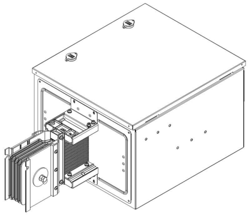 Секция концевого питания 5000А Cu 3L+N+PER IP55 тран. IEK LB-5000C4-35-F-EB
