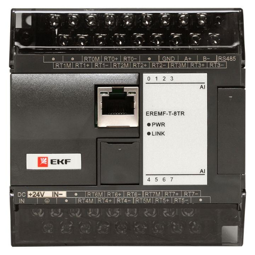 Модуль ввода термосопротивлений EREMF 8 PRO-Logic EKF EREMF-T-8TR фото 3