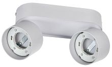 Светильник 4042 2хGX53 настенно-потолочный бел. IEK LT-USB0-4042-GX53-1-K01