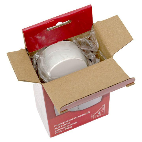 Датчик движения микроволновый MW-704 1200Вт 180град. до 15м IP65 бел. PROxima EKF dd-mw-704 фото 7