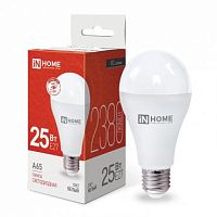 Лампа светодиодная LED-A65-VC 25Вт грушевидная 4000К нейтр. бел. E27 2380лм 230В IN HOME 4690612024080