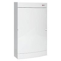 Щит распределительный навесной Unix 3х12мод. IP41 бел. дверь PROxima EKF ux-3x12-nw