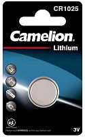 Элемент питания литиевый CR1025 BL-1 (блист.1шт) Camelion 5228