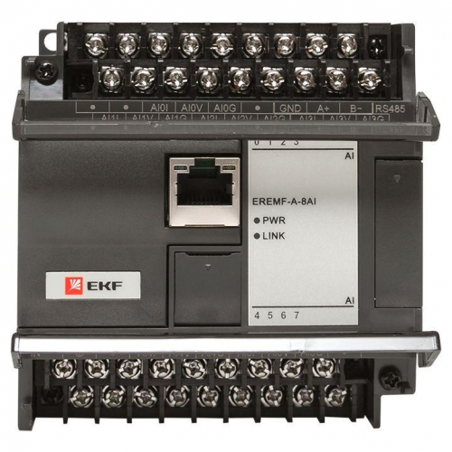 Модуль аналогового ввода EREMF 8 PRO-Logic EKF EREMF-A-8AI фото 5