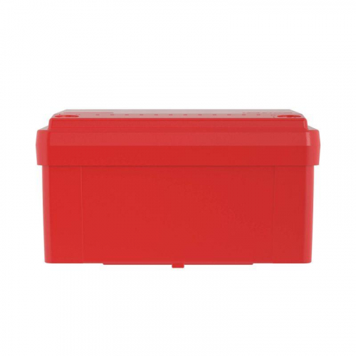 Коробка распределительная ОП 100х100х50мм IP56 гладкие стенки красн. DKC 53811 фото 3