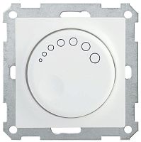 Механизм светорегулятора поворотного СП Bolero СС10-1-1-Б 600Вт с индикацией бел. IEK EDB11-0600-K01