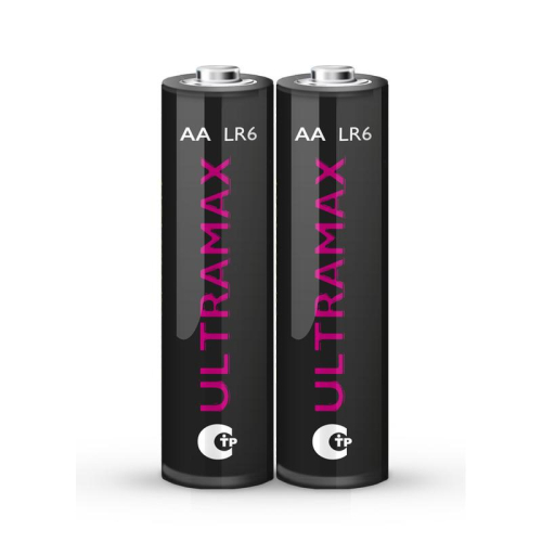 Элемент питания алкалиновый AA/LR6 1.5В Ultra Max LR6UM-B2 BL-2 (уп.2шт) ФАZА 5042995 фото 2