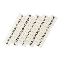 Маркеры для UT/ST/Push-in 2.5 с нумерацией 50-100 (уп.100шт) EKF zb-st-2.5-50-100