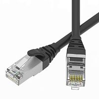 Патч-корд экранированный SLIM CAT6 U/FTP 4х2 28 AWG LSZH 0.2м черн. DKC RN6UF4502BK-28